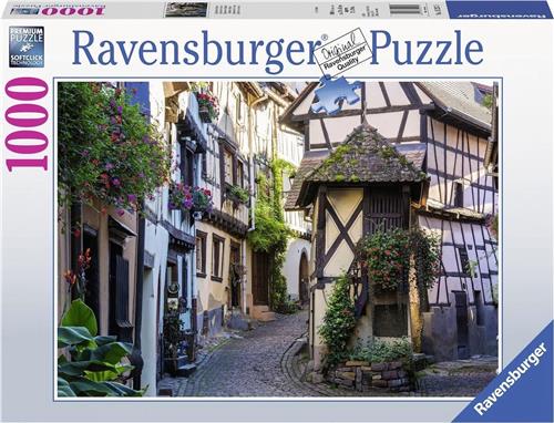 Ravensburger puzzel Eguisheim im Elsass - legpuzzel - 1000 stukjes