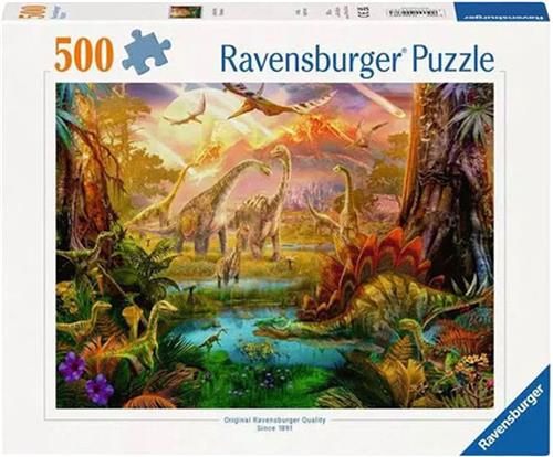 Legpuzzel Land van De Dinosauriers, 500st.
