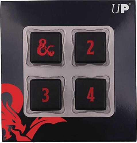 Heavy Metal D6 4x Dice Set for Dungeons & Dragons