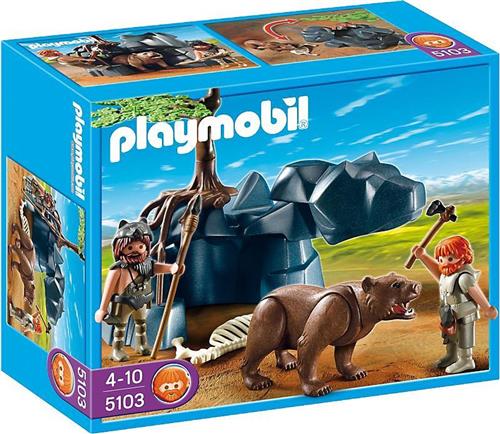 Playmobil Grotbewoners Met Beer - 5103