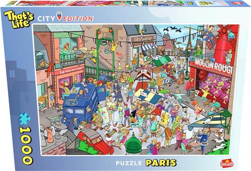 Goliath That's Life City Edition Parijs - 1000 Puzzelstukjes - Legpuzzel (68x48cm)