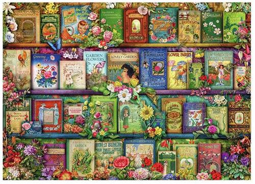 Ravensburger puzzel Vintage tuinboeken - Legpuzzel - 1000 stukjes