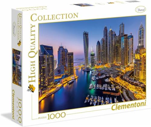 Clementoni High Quality Collection - Puzzel 1000 Stukjes - Dubai - Puzzel Voor Volwassenen