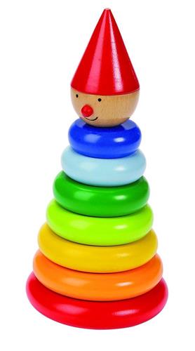Goki Stapeltoren: magnetische clown 8-delig