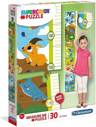 Clementoni Legpuzzel Supercolor Measure Me Junior 30 Stukjes