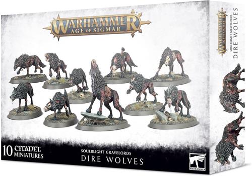 Soulblight Gravelords: Dire Wolves
