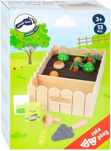 Small Foot - Houten Groentetuin Speelset, 13dlg.