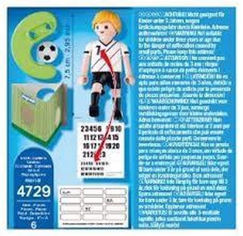 PLAYMOBIL Voetbalspeler Duitsland - 4729