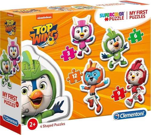 Clementoni Legpuzzel My First Puzzle Top Wing 4 Puzzels