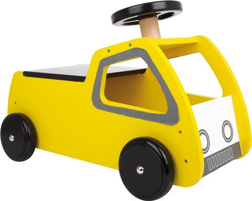 Loopfiets Tom + stuur - Geel