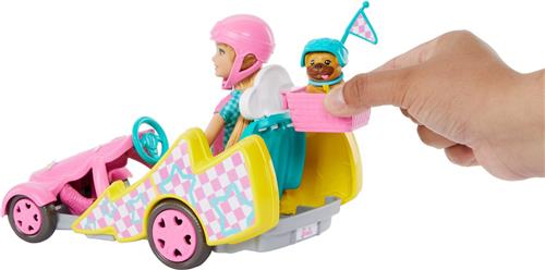 Barbie Stacie met Go-kart - Barbie auto - Barbiepop
