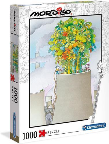 Clementoni Legpuzzel - Mordillo Puzzel Collectie - The Cure - 1000 Stukjes, puzzel volwassenen