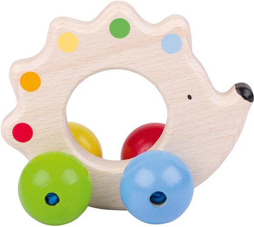 Goki Houten Grijpring Egel Kleur