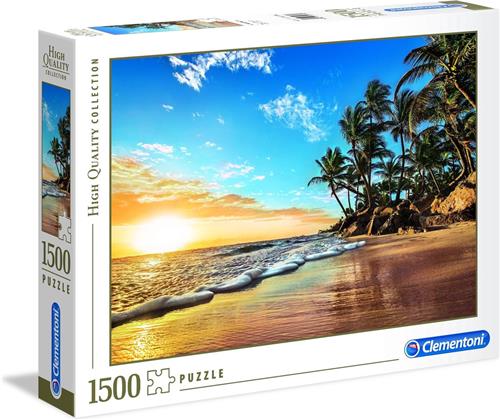 Clementoni Legpuzzel - High Quality Puzzel Collectie - Tropical Sunrise - 1500 stukjes, puzzel volwassenen