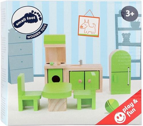 Small Foot - Houten Poppenhuis Meubeltjes Keuken, 5dlg.