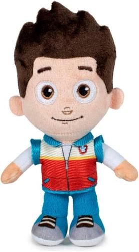 Ryder - Paw Patrol Pluche Knuffel 30 cm Rider [Marshall, Skye, Chase, Rubble, Rocky, Zuma, Liberty, Everest, Rex, Robo Hond Robo Dog | Speelgoed Knuffeldier Knuffelhond voor kinderen jongens meisjes | Hond Pup Dog]