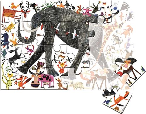 Clementoni Legpuzzel Eco Olifant 24 Stukjes, puzzels kinderen