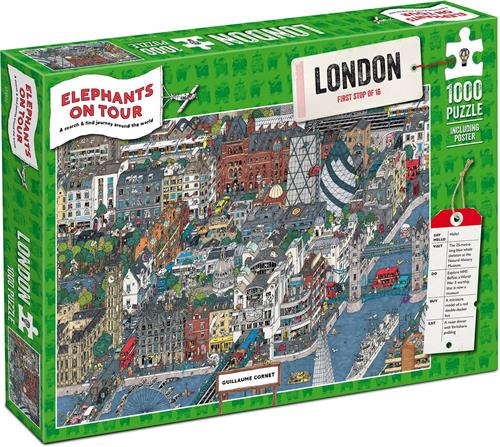 Elephants on Tour - London (1000)