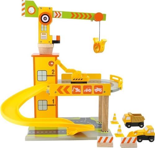 Small Foot Parkeergarage Bouwkraan