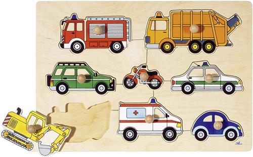 Goki Noppenpuzzel Verkeer