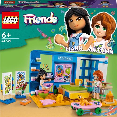 LEGO Friends Lianns kamer Speelset met Minipoppetjes en Accessoires - 41739