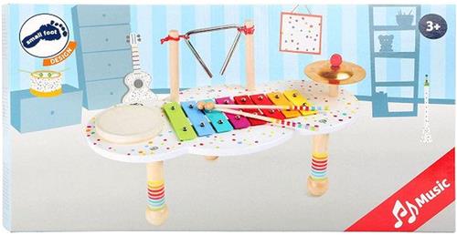 Small Foot - Houten Muziektafel met Stippen, 3dlg.