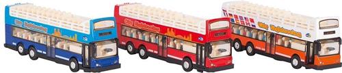 Goki Sightseeing bus, die-cast, L= 18,3 cm