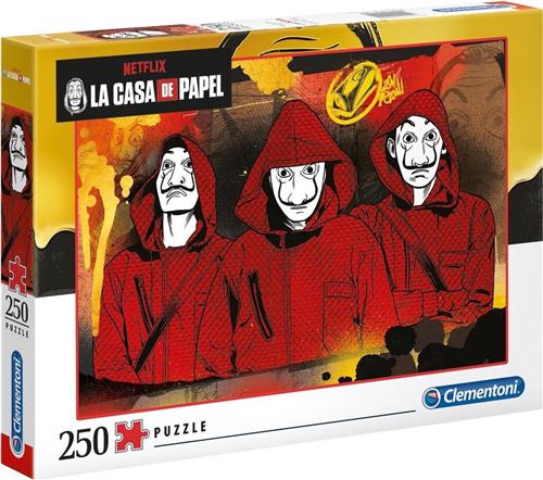 Clementoni Legpuzzel La Casa De Papel 48 X 33 Cm 250 Stukjes
