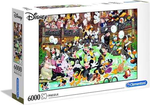 Clementoni High Quality Collection - Puzzel 6000 Stukjes - Disney Gala - Puzzel Voor Volwassenen en Kinderen - 14-99 jaar