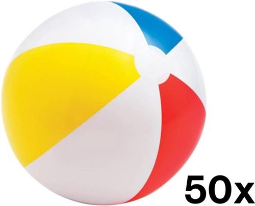 Intex strandbal - Glossy - 51 cm - 50 stuks