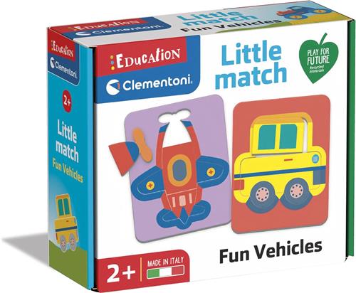 Clementoni Little Match Fun Vehicles