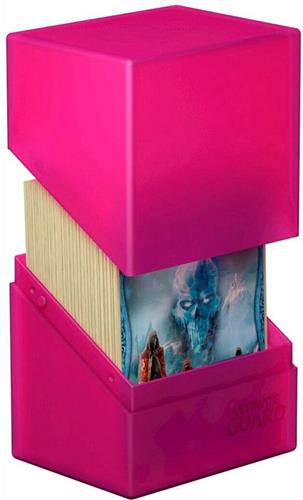 Ultimate Guard - Boulder Deck Case 80+ Standard Size - Rhodonite