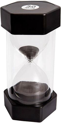 Zandloper  30 minuten Zwart