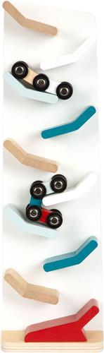 Small Foot - Houten Autobaan Toren met Auto's, 3dlg.