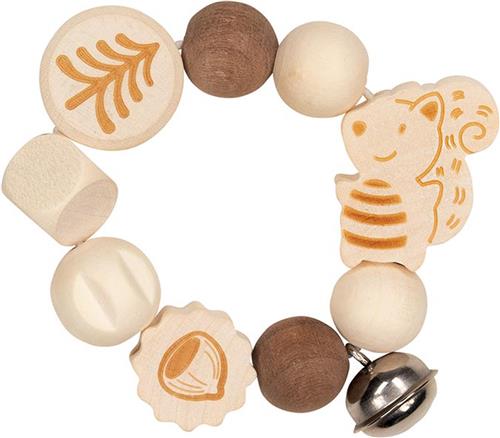 Goki Houten Grijpring Eekhoorn