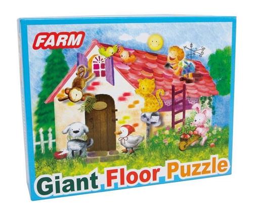 Small foot Houten puzzel gigant boerderijleven 48-delig