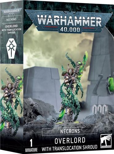 Necrons Overlord with Translocation Shroud