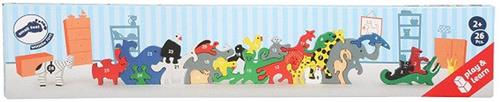 Small Foot - Dieren Letters en Cijfers Balansspel, 26dlg.