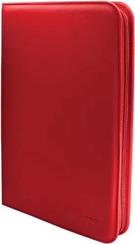 Vivid 9-Pocket Zippered PRO-Binder: Red (Verzamelmap)