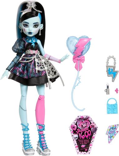 Mattel Monster High Verjaardag Sweet 16 Frankie Stein-pop