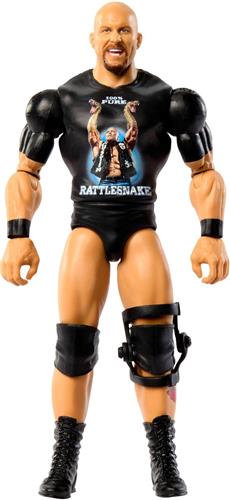 WWE Hoofdevenement Serie 'Stone Cold' STEVE AUSTIN figuur