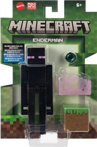 Minecraft Enderman Core Figure, 6 jaar, Minecraft, Zwart, Roze, Kunststof