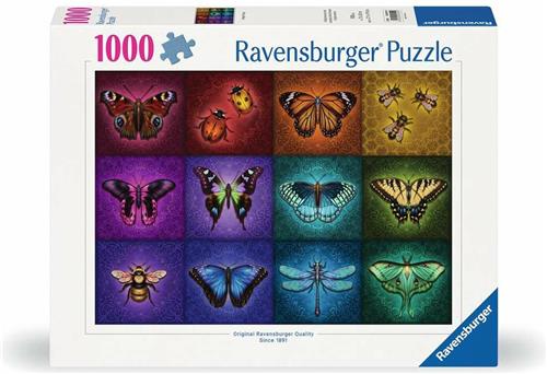Ravensburger 12000554, 1000 stuk(s), Insecten, 14 jaar