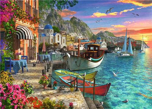 Ravensburger 12000470, 1000 stuk(s), Liggend, 14 jaar