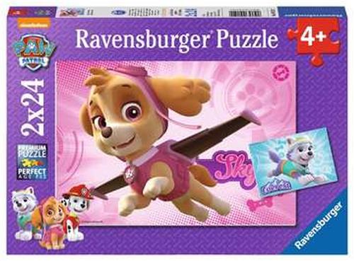 Ravensburger Paw Patrol Skye and Everest Legpuzzel 24 stuk(s) Stripfiguren