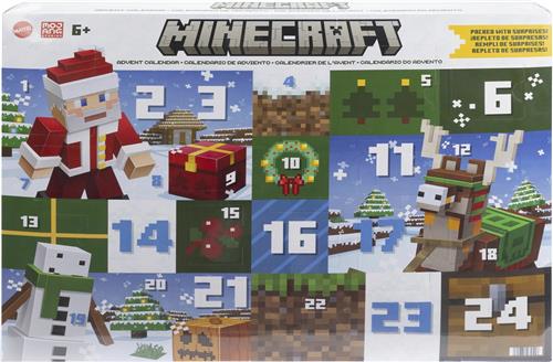 Minecraft Adventkalender - Speelfigurenset