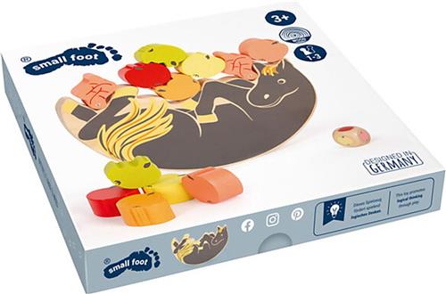 Small Foot - Houten Balansspel Paard,7dlg.