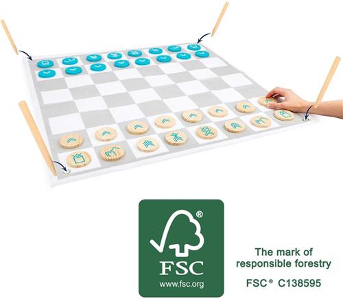 small foot - Draughts and Chess XXL Active