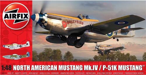 Airfix - North American Mustang Mk.iv (1/19) * (Af05137) - modelbouwsets, hobbybouwspeelgoed voor kinderen, modelverf en accessoires
