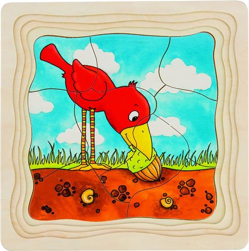 Goki Houten Lagenpuzzel - Boom